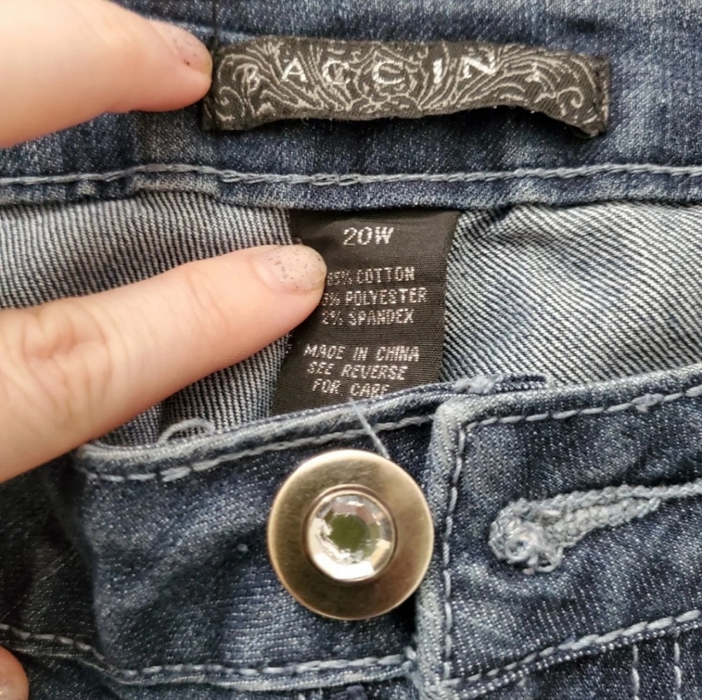 Baccini Vintage size 20 jeans